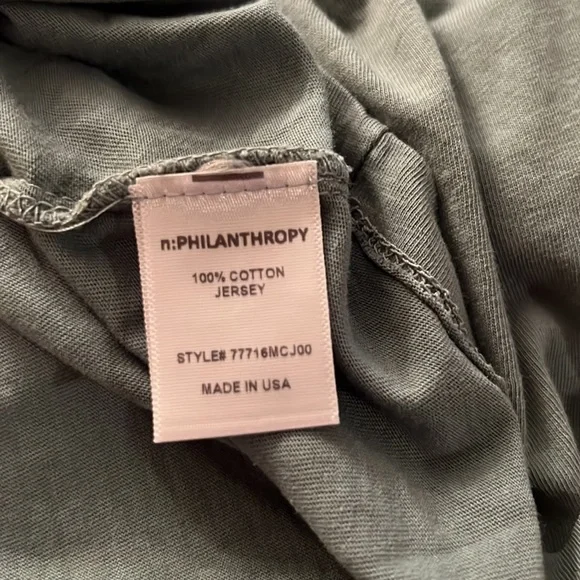 NWT N:Philanthropy June T- Shirt Dress Slate Green
$158 Retail Size Medium - Picture 7 of 7